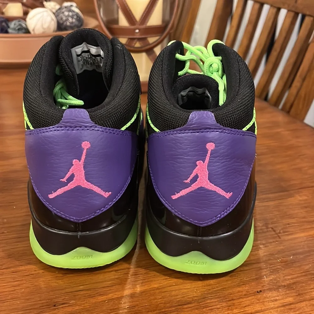 Nike Air Jordan Prime Flight Shoes Sneakers new 616846 018 Purple Mens Size 12